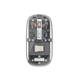 Беспроводная бесшумная мышь WIWU WM105 Tri-Mode 2,4 ГГц + Bluetooth 2400 dpi RGB 400 мАч (7FDC073E9626) - изображение 1