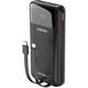 Powerbank павербанк УМБ Dudao K15 Pro 20000mAh 22.5W PD USB-A USB-C In/Out with built-in USB-C/Lightning cables Black (6977196682430) - зображення 1