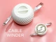Компактний органайзер-котушка Cable Winder для зберігання зарядних кабелів та навушників. Aivory - изображение 1