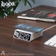 Настольные LED смарт-часы HOCO DCK1 with Qi Charger White |Alarm/Watch/Qi Charger, 10W| Белый - изображение 6
