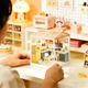 Конструктор-румбокс Mini House Интерьер Кухня (8005) - изображение 10