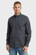 Чоловіча темно-синя сорочка One pkt regular shirt l/s G-Star RAW S D24292,D308 - зображення 1