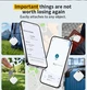 Смарт Трекер-Брелок для устройств MediaLab ITAG03 Android Bluetooth 5.4 White (44508) - изображение 5