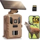 Лесная камера 4K 64MP WiFi, ночное видение, солнечная панель, IP66, SD 32GB - изображение 1