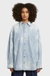 Жіноча джинсова сорочка у смужку Maxi overshirt G-Star RAW S D26853,E088 - зображення 1