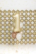 Повітряні кульки PartyDeco Strong Metallic 30 см Холодне золото 100 шт (5904555059344) - зображення 3
