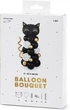Bukiet balonów PartyDeco Kotek 83 x 140 cm Czarny (5900779142527) - obraz 1