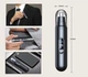 Тример для носа та вух Nose hair trimmer А6 на акумуляторі з USB зарядкою чорний - зображення 6