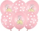 Balony PartyDeco Pastel Słonik 30 cm Różowe 50 szt (5901157492593) - obraz 1