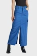 Жіноча синя джинсова спідниця Viktoria Long Cargo G-Star RAW 24 D24386,D551 - зображення 1