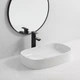 Раковина накладна Mixxus Premium BEVEL-0105 610х375х120 мм MP6524 - зображення 7