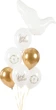 Повітряні кульки PartyDeco Pastel Pure God Bless 30 см Білі 50 шт (5900779197008) - зображення 2