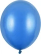 Повітряні кульки PartyDeco Strong Metallic 30 см Блакитний колір 100 шт (5901157485878) - зображення 2