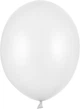 Повітряні кульки PartyDeco Strong Metallic 30 см Білі 100 шт (5901157485946) - зображення 2