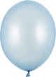 Повітряні кульки PartyDeco Strong Metallic 30 см Блакитні 100 шт (5901157485960) - зображення 2