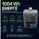Зарядна станція eCandle 1000Wh (300W) LiFePO4 портативна електростанція з UPS, AC 220В, MPPT 200W - зображення 3