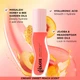 Увлажняющее масло для губ Gisou Honey Infused Lip Oil Bee-llini Peach 8 мл - изображение 7