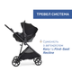 Коляска 2 в 1 Chicco Seety Черная (87097.31.01) - изображение 14