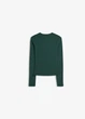 Лонгслів Bershka 13769 Зелений M (7802) - зображення 5