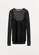 Лонгслів Zara 13793 Чорний S (0858) - изображение 1