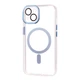 Захисний Чохол FIBRA Transparent Color with MagSafe iPhone 14 Plum - зображення 2