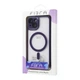 Захисний Чохол FIBRA Metallic Clear Case with MagSafe iPhone 14 Deep Purple - зображення 1
