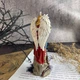 Восковая желтая свеча - Битва Архангела Михаила (14,4 см) - изображение 4