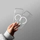 Захисний Чохол FIBRA Clear Case with MagSafe iPhone 14 / 13 Clear - зображення 4