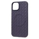 Захисний Чохол FIBRA Weaving case with Magsafe iPhone 13/14 Deep Purple - зображення 2