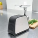 Електром'ясорубка Domotec MS з насадками для ковбас та терками с соковыжималкой 4500 Вт мясорубка електрична з реверсом чорна (6ZOZ) - зображення 12