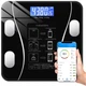 Смарт-весы аналитические напольные Ruhhy 8в1 до 180 кг с анализом тела Bluetooth LCD-дисплей Чёрный (22525) - изображение 1