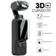 Захисне загартоване скло 2-в-1 для DJI Osmo Pocket 3 для дисплея та об'єктива - зображення 3