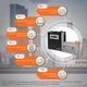 Комплект резервного питания LP (LogicPower) ИБП + гелевая батарея (UPS W1500 + АКБ GL 2800W) - изображение 4