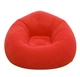 Надувне крісло-пуф Inflatable Sofa Надувне крісло-мішок 110×110×85 см Червоний - зображення 1