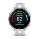 Смарт-годинник Garmin Forerunner 965 з титановим безелем, білим корпусом та біло-сірим силіконовим ремінцем - изображение 5