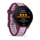 Смарт-годинник Garmin Forerunner 165 Music, силіконовий ремінець бузковий - изображение 10