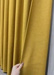 Комплект готових штор VR-Textil Шеніл однотонний № 1897ш Гірчичний 150х270 см 2 шт (33-0939) - зображення 6