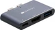 Док-станція для ноутбука Canyon Docking Station with 3 port, Thunderbolt 3 (CNS-TDS01DG) - зображення 3