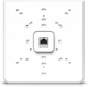 Беспроводной маршрутизатор (роутер) Ubiquiti UniFi 6 Enterprise In-Wall (U6-Enterprise-IW) - изображение 5