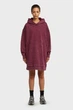 Жіноче бордове плаття line G-Star RAW L D27165,D969 - зображення 1