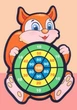Игрушка для малыша Дартс белочка - изображение 4