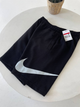 Чоловічі шорти Nike тринитка преміум вишитий логотип чорні S (LUX1573) - зображення 2