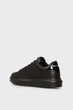 Чоловічі чорні шкіряні снікерси KAPRI MENS Karl Lagerfeld 42 KL52530N - зображення 5
