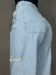 Джинсы женские XRay 241-7374 skater jeans бананы рваные 42 голубые - изображение 6