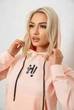Спортивний костюм жіночий двонитка, колір персиковий, 214R1419-003 розмір L - зображення 2