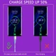Світлодіодний кабель USB–Type-C з підсвіткою RGB | Швидка зарядка та передача даних | LED кабель для смартфона - изображение 8