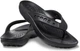 Чоловічі в'єтнамки Бая Чорні Crocs Baya II Flip Black (43-44, чорний) - зображення 1
