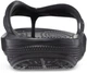 Чоловічі в'єтнамки Бая Чорні Crocs Baya II Flip Black (43-44, чорний) - зображення 3
