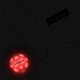 Piłka Waboba 331C04_A LED Bounceback x Returning moon w blistrze, czerwona (840001933101) - obraz 4