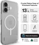 Чехол противоударный с подставкой ZAGG Gear4 Crystal Palace MagSafe для Iphone 16 Прозрачный - изображение 10